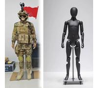 Verstellbare Ganzkörperpuppe mit Ständer, Kleidungsdisplay Torso und Kleiderform für Kinder und Erwachsene