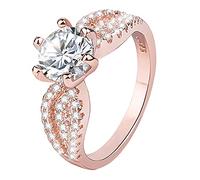 Verstellbare Ringe für Teenager~Mädchen Ringe Männer Vergoldet Für Frauen Für Frauen Gold Und Ring Stapelbar Liebesringe Ringe Ringe (Rose Gold, XXXL)