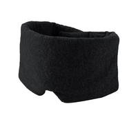 Verstellbare Schlaf-Augenmaske, bequemer Schlaf, verdunkelnde Augenabdeckung, weiche Schlafmaske, atmungsaktive Nachtmaske, 72 x 15 x 1 cm, tragbares Auge für Reisen, Grau und Schwarz