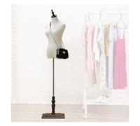 Verstellbare weibliche Kleiderform Torso mit Ständer zum Nähen, Schneidern und Präsentieren von Schmuck
