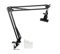 Verstellbarer Metall-Stickrahmen-Ständer, faltbarer Stickrahmen-Halter und 16 Stück Sticknadeln