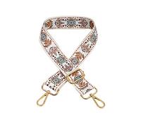 Verstellbarer Schultergurt 3.8cm Breiter Taschengurt Bunter Handtaschen Schulterriemen Trageriemen Umhängegurt-Streifen 80-140cm Schultergurt für Damen Taschen DIY Zubehör