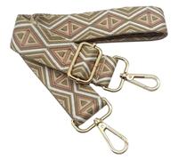 Verstellbarer Schultergurt für Taschen Beige Rosa Khaki, Taschengurte zum Wechseln, Taschengurt Breit mit Karabiner Gold, 80-130 cm Tragegurt Tasche für Damen Schulterriemen, Handtasche, 3.8cm, 1222