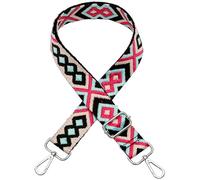 Verstellbarer Schultergurt Taschengurt Breit Schulterriemen Umhängegurt Herren Taschenriemen Damen Zubehör Tragegurt Längenverstellbarer für Schultertasche Tragetaschen und Handtaschen,C Silver Clasp