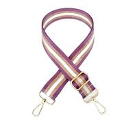 Verstellbarer Schultertaschengurt, Damen-Handtaschengürtel, Schulter-Crossbody-Taschengurt, Ersatz, Verstellbarer Riemen, Taschenteil, Zubehörgürtel for Taschen(Purple)