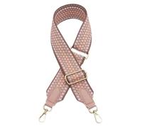 Verstellbarer Taschengurt 80-100 cm, Schultergurt für Crossbody-Tasche, 5 cm breit, Ersatzriemen für DIY-Zubehör (Rosa)