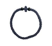 Verstellbares griechisch-orthodoxes Armband, christliches Gebetsarmband, handgewebt, östlich-orthodoxes, griechisches Kreuz-Armband, europäischer handgewebter Knoten, handgewebtes Armband