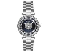 Versus by Versace Damen Uhr Armbanduhr Crystal Sertie VSPQ13921 Edelstahl