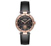 Versus by Versace Damen Uhr Armbanduhr Multifunktion Sertie N VSPOS2421 Leder