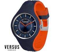 Versus by Versace VSPOQ2418 Fire Island blau orange Silikon Damen Uhr NEU