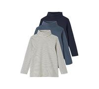 3er-Pack Jungen Rollkragen-Shirts tinte Gr. 140 von Vertbaudet