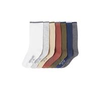 Vertbaudet 7er-Pack Jungen Socken, zweifarbig BASIC grau meliert 31/34