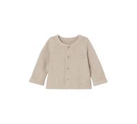 Vertbaudet Baby Strickjacke aus Baumwolle Basic beige meliert 44