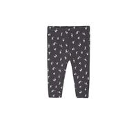 Vertbaudet Bio-Kollektion: Gemusterte Baby Leggings aus Rippjersey Taupe 86