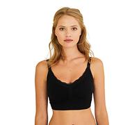 Vertbaudet Bügelloses Still-Bustier, Spitze schwarz M