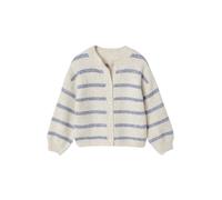 Vertbaudet Flauschige Mädchen Strickjacke vanille 98/104