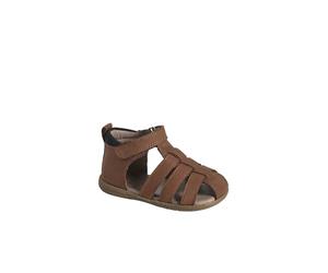 Vertbaudet Jungen Baby Lauflern-Sandalen braun 18