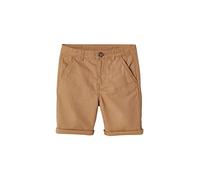 Vertbaudet Jungen Chino-Shorts, Bundweite verstellbar beige 110
