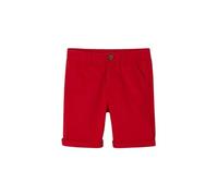Vertbaudet Jungen Chino-Shorts, Bundweite verstellbar rot 134
