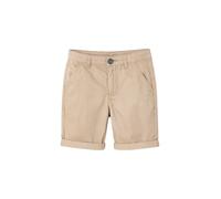 Vertbaudet Jungen Chino-Shorts, Bundweite verstellbar Sandfarben 140