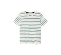 Vertbaudet Jungen T-Shirt mit Streifen Aqua gestreift 158/164