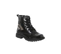 Vertbaudet Kinder Schnür-Boots mit Reißverschluss und Anziehtrick schwarz 29