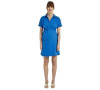 Vertbaudet Kurzes Blusenkleid aus Baumwoll-Musselin für Schwangerschaft & Stillzeit elektrisch blau 38