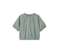 Vertbaudet Mädchen Blusenshirt in Cropped-Länge salbeigrün 98/104