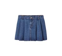 Vertbaudet Mädchen Faltenrock aus Denim Blue Stone 92/98