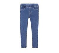 Vertbaudet Mädchen Jeggings Basic, Bundweite verstellbar Jeansblau 86
