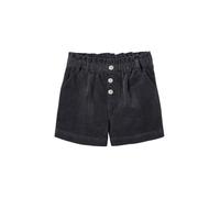 Vertbaudet Mädchen Paperbag-Shorts aus Cord grau 98/104