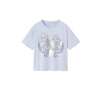 Vertbaudet T-Shirt Mädchen Anna und ELSA Disney DIE EISKÖNIGIN himmelblau 128