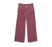 Vertbaudet Weite Mädchen Cordhose mit Paperbag-Bund Malve 122