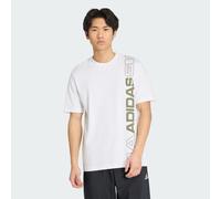 VERTICAL LINEAR LOGO GRAPHIC T-SHIRT White S