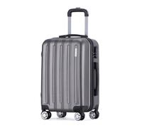 VERTICAL STUDIO 20" Handgepäck Koffer, abschließbarer Hartschalen-Trolley. Reisegepäck, Bordgepäck (H×B×T): 54 cm × 38 cm × 21 cm, für Flugzeugreisen (Udevalla dunkelgrau)