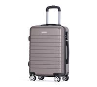VERTICAL STUDIO 20" Handgepäck Koffer, abschließbarer Hartschalen-Trolley. Reisegepäck, Bordgepäck (H×B×T): 54 cm × 38 cm × 21 cm, für Flugzeugreisen (Sundsvall braun)