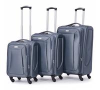 VERTICAL STUDIO "Tromso" 20" 24" 28" Stoffkoffer 3er-Set grau Größe:Einheitsgröße