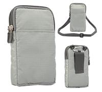 Vertikale Gürteltasche Herren Handy, Handy Umhängetasche Herren Klein, 6.0" Damen Universal Handytasche Gürteltasche mit Gürtelclip Schlaufe Herren Gürtelhalter Smartphone Schultertasche Schutzhülle