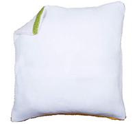 VERVACO Kissenrücken für Stickkissen WEISS Kissenrückseite Handarbeit Zubehör Basteln Erwachsene ca. 45 x 45 cm Nähen DIY Sticken Kreuzstich Kissenbezug Kreatives Handwerk Nähzubehör Stoff