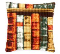 Vervaco Kreuzstich-Stickpackung Kissen – Vorgedruckt, Anfänger, DIY 40 x 40 cm für Erwachsene