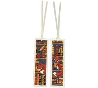 Vervaco Lesezeichen Kreuzstich Stickpackungen Gezählter Kreuzstich Füchse im Bücherregal 2er DIY Set Erwachsene Sticken Lesen Zubehör Geschenk Zählmusterpackung ca. 6 x 20 cm Stickset für Anfänger