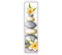 Vervaco Lesezeichen-Stickset – Gezählter Kreuzstich, für Anfänger, Multicolor, 6 x 20 cm