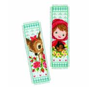 Vervaco Lesezeichen-Zählmusterpackung-Stickpackung im gezählten Kreuzstich