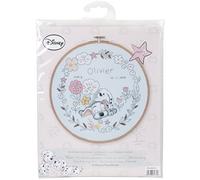 Vervaco Stickpackung Disney Kleiner Dalmatiner, Zählmuster Zählmusterpackung, Baumwolle, Mehrfarbig, 24 x 24 x 0,3 cm