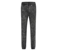 Sweathose RUSTY NEAL, Herren, Gr. M, EURO-Größen, schwarz, 100% Baumwolle, Hosen, mit verwaschenem Muster (27109468-M) schwarz