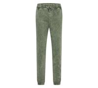Sweathose RUSTY NEAL, Herren, Gr. XL, EURO-Größen, grün (khaki), 100% Baumwolle, Batikmuster, casual, Hosen, mit verwaschenem Muster (19298935-XL) khaki