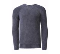 Strickpullover RUSTY NEAL, Herren, Gr. M, grau (anthrazit), 50% Polyacryl, 50% Baumwolle, unifarben, normal, Rundhals, Pullover, im einfarbigen Design (58978239-M) anthrazit