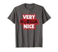 Very Kurwa Nice T-Shirt, Herren, Anthrazit, 5XL