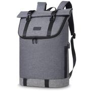 VESERI Rolltop Rucksack Damen Herren,Wasserdicht Laptop Rucksack für Reiser Lehrer,Modern Tagesrucksack