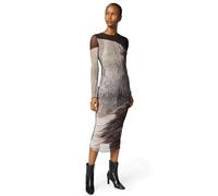Desigual Damen Kleid Braun Maxi 25WWVK01 MA6044 - Größe: XL